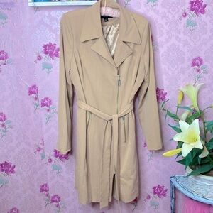 🌷 Kris Jenner 🌷 Elegant Beige Women's Trench Coat